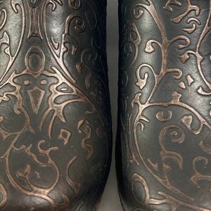 DANSKO Professional ANTIQUE COPPER Embossed VINES Paisley 42 EU/11.5 US